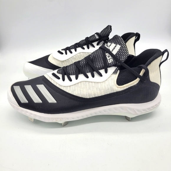 Adidas Icon V Bounce Iced Out Metal Baseball Cleats Men's 17 Shoes NEW - Picture 1 of 16